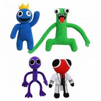 Pliušinių žaislų rinkinys HappyJoe Rainbow Friends, įvairių spalvų, 30 cm, 4 vnt.