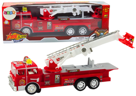 Žaislinė gaisrinė mašina Lean Toys Fire Alarm Team Fire Force, raudona sp.