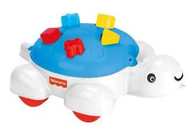 Formelių rūšiuoklė, vėžlys Fisher Price, 13.5 cm, mėlyna sp./balta sp.