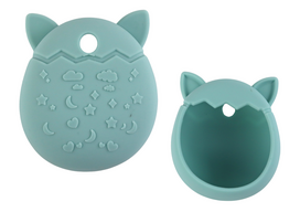 Priedas, dėklas Tamagotchi, 6 cm, žydra sp.