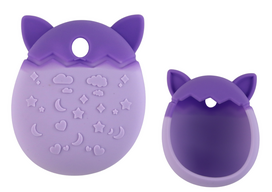 Priedas, dėklas Tamagotchi, 6 cm, violetinė sp.