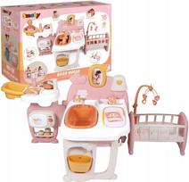 Lėlių priežiūros rinkinys Smoby Baby Nurse, įvairių spalvų