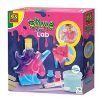 Šlykštuko - gleivių gamybos rinkinys, vienaragis SES Creative Slime Colour Lab, įvairių spalvų
