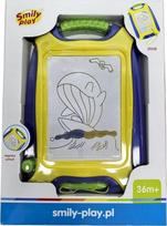 Piešimo lenta Smily Play, 33 cm, mėlyna sp./geltona sp.