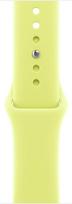 Laikrodžio dirželis Apple, Neon Yellow Sport Band M/L 46mm MFGW4ZM/A, geltona sp.
