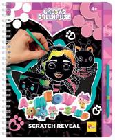 Raižymo rinkinys Lisciani Gabbys Dollhouse A-Meow, juoda sp./rožinė sp./įvairių spalvų