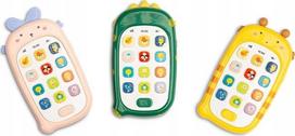Žaislinis telefonas Toyz Educational, 14 cm, (spalva/dizainas parenkami atsitiktine tvarka)