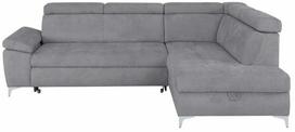 Kampinė sofa - lova Raul, pilka sp., dešininė, 206 x 271 cm x 98 cm