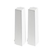 Išorinis grindjuostės kampas Cezar MasterLine80 835865, 1.72 cm x 8.15 cm, balta sp., 2 vnt.