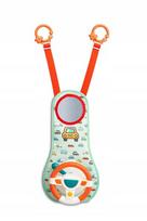 Interaktyvus žaislas, vairas Toyz Hanging, 64 cm, žalia sp./oranžinė sp.