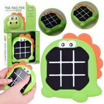 Elektroninis žaidimas dinozauras Tic Tac Toe, 12 cm, žalia sp.