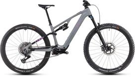 Elektrinis dviratis Cube AMS Hybrid ONE44 C:68X TM 400X, L, 29", 250 W, 11.1 Ah, pilka sp./violetinė sp.