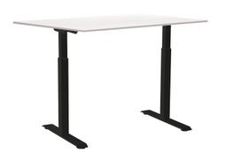 Rašomasis stalas reguliuojamo aukščio Sun-Flex EasyDesk Adapt III, 160 cm x 80 cm, 70 - 120 cm, balta sp./juoda sp.