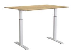 Rašomasis stalas reguliuojamo aukščio Sun-Flex EasyDesk Adapt III, 140 cm x 80 cm, 70 - 120 cm, balta sp./beržo sp.