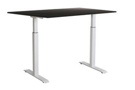 Rašomasis stalas reguliuojamo aukščio Sun-Flex EasyDesk Adapt III, 120 cm x 80 cm, 70 - 120 cm, balta sp./juoda sp.