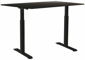 Rašomasis stalas reguliuojamo aukščio Sun-Flex EasyDesk Adapt III, 120 cm x 80 cm, 70 - 120 cm, juoda sp.