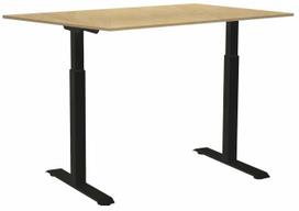 Rašomasis stalas reguliuojamo aukščio Sun-Flex EasyDesk Adapt III, 120 cm x 80 cm, 70 - 120 cm, beržo sp./juoda sp.