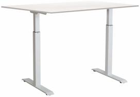 Rašomasis stalas reguliuojamo aukščio Sun-Flex EasyDesk Adapt III, 140 cm x 80 cm, 70 - 120 cm, balta sp.