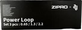 Pasipriešinimo guma Zipro Power Loop, 208 cm x 2.2 cm, juoda sp.
