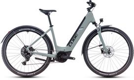 Elektrinis dviratis Cube Nuride Hybrid Performance 625 Allroad Easy Entry, 58 cm, 28", 250 W, 16.7 Ah, juoda sp./pilka sp.
