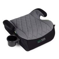 Autokėdutė-paaukštinimas EcoToys Booster, juoda sp./pilka sp., 18 - 36 kg