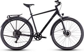 Dviratis turistinis Cube Nature One Allroad, 28 ", M rėmas, juoda sp.