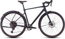 Dviratis gravel Cube Nuroad Pro FE, 28 ", M rėmas, mėlyna sp./juoda sp.