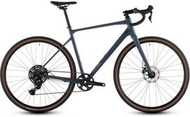 Dviratis gravel Cube Nuroad One, 28 ", S rėmas, mėlyna sp./juoda sp.