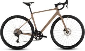Dviratis gravel Cube Nuroad Race, 28 ", S rėmas, ruda sp./juoda sp.