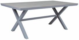 Lauko stalas Home4you Corinna, pilka sp., 180 cm x 100 cm x 74 cm