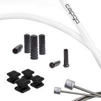 Pavarų troselis, rinkinys Capgo Shimano/Sram Road & MTB, plastikas/nerūdijantysis plienas, balta sp.