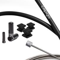Pavarų troselis, rinkinys Capgo Kevlar Shimano/Sram MTB & E-Bike, nerūdijantysis plienas, juoda sp.