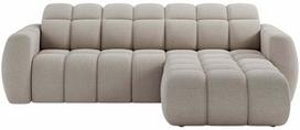 Kampinė sofa Fanito, šviesiai smėlinė, dešininė, 200 x 288 cm x 105 cm
