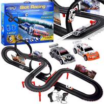 Automobilių trasa Slot Racing, įvairių spalvų