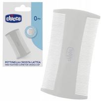 Plaukų šepetys kūdikiams Chicco Fine Toothed, 0 mėn., balta sp.