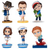Žaislinė figūrėlė Stranger Things, 5 cm, (spalva/dizainas parenkami atsitiktine tvarka)