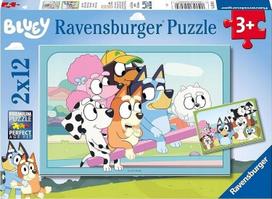 Dėlionė 2in1 Ravensburger Bluey Fun With Bluey 10105693, 18 cm x 26 cm, 24 vnt., įvairių spalvų
