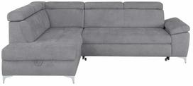 Kampinė sofa - lova Raul, pilka sp., kairinė, 206 x 271 cm x 98 cm