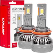 Automobilio lemputė AMiO HP Full Canbus 03677, led, balta sp./sidabro sp., 48 V