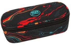 Penalas CoolPack Campus Amber, 23 cm x 10 cm, juoda sp./raudona sp.