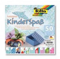 Popierinių figūrų gaminimo rinkinys Folia Origami Fun For Children, įvairių spalvų