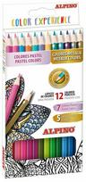 Piešimo pieštukų rinkinys Alpino Color Experience, 12 vnt.