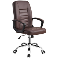 Darbo kėdė Domoletti DC-551, 49 x 46 x 99 - 109 cm, ruda sp.