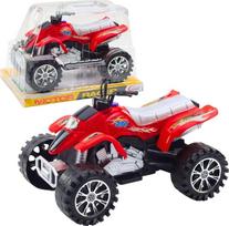 Žaislinis keturratis Lean Toys Motor Racer, raudona sp.