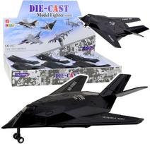 Žaislinis lėktuvas Lean Toys Model Fighter, 1:400, juoda sp.