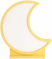 Darbo stalo šviestuvas Candellux Lighting Moon, LED, 12W, balta sp./geltona sp.