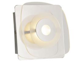 Šviestuvas sieninis Poreto, LED, 3000 °K, 1 x 4 W, skaidri sp.