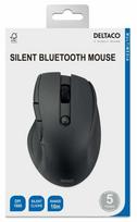 Belaidė kompiuterinė pelė Deltaco MS-906, bluetooth, juoda sp.