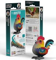 3D dėlionė Rooster, 8.3 cm x 4.8 cm, 31 vnt., įvairių spalvų