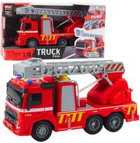 Žaislinė gaisrinė mašina Lean Toys Truck, 1:16, raudona sp.